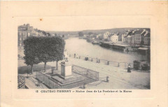 Chateau Thierry Statue Jean De La Fontaine Et La Marne -
													02 Aisne
												
