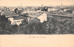 Nimes Vue Generale (dos non divisé) à Nîmes