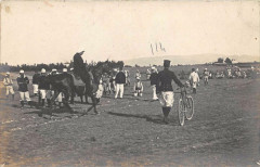 Carte Photo Figurant Les Manoeuvres Du Sud Ouest 1912 Cliche N°1 à Guran