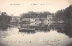 Flers Vue Prise Du Grand Etang (dos non divisé) à Flers