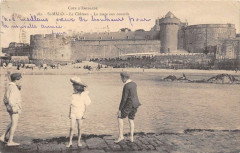 Saint Malo Le Chateau La Mare Aux Canards (dos non divisé) à Saint-Malo