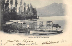 Lac Du Bourget Et Dent Du Chat (dos non divisé)