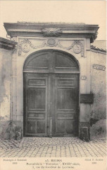 Reims Portail De La Visitation Rue Cardinal De Lorraine à Reims