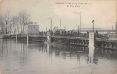 Ivry Inondations Le Pont D'Irvy