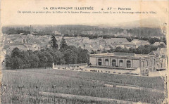Ay La Champagne Panorama On Apercoit Le Cellier Pommery -
													51 Marne
												