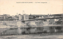 Saint Just Sur Loire Le Pont Suspendu