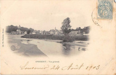 Apremont Vue Generale (dos non divisé)