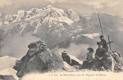 Le Mont Blanc Pris De L'Aiguille De Varens