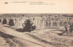 Sommes Suippe Le Cimetiere Carre De Tombes N°3201 A 3790 -
													02 Aisne
												