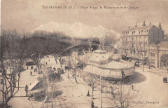 Perpignan Place Arago Le Palmarium Et Canigou à Perpignan