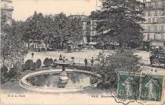 Carte postale ancienne Montmartre - Place Pigalle
                                                                     à Paris 9e
                                