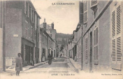 Avize La Grande Rue à Avize