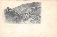 Cpa Precurseur Chateau De Thorenc (dos non divisé)