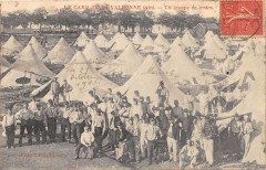 Camp De La Valbonne Un Groupe De Tentes -
													01 Ain
												