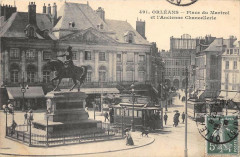 Orleans Place Du Martroi Tramway à Orléans
