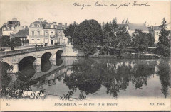 Romorantin Le Pont Et Le Theatre -
													41 Loir et Cher
												