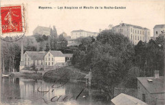 Mayenne Les Hospices Moulin Roche Gandon à Mayenne