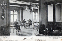 Belfort Cafe Restaurant Danjean Le Cercle (dos non divisé) (Bar Commerce à Belfort