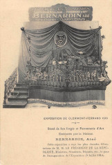 Exposition De Clermont Ferrand 1910 Serrurerie Bernardin -
																					63000 Clermont-Ferrand
																			