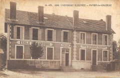 Fayet Le Chateau Ecole Postes