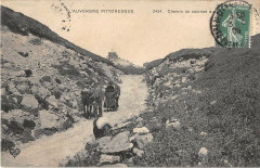 Chemin Au Sommet Du Puy De Dome