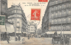Paris VIe La Rue Du Four Au Carrefour De La Rue De Rennes -
																					75006 Paris 6e
																			