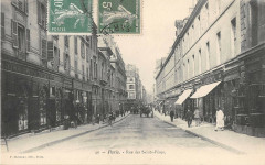 Paris IIIe Rue Des Saint Peres  (dos non divisé) à Paris 3e