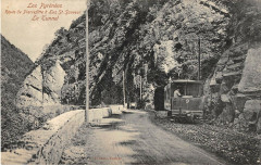 Les Pyrenees Route De Pierrefitte A LuzSaint-Sauveur Le Tunnel (Train à Uz