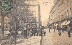 Brest Rue De La Mairie Et Place De La Tour D'Auvergne à Brest