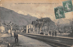 Aiguebelle La Gare Et Montagnes De La Lauriere -
													73 Savoie
												