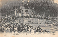 Saint Cloud Les Cascades Le Jour Des Grandes Eaux à Saint-Cloud