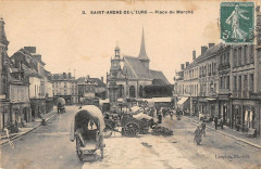 Saint Andre De L'Eure Place Du Marche