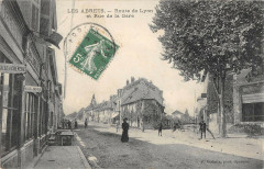 Les Abrets Route De Lyon Et Rue De La Gare