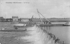 Coudray Montceaux Le Barrage
