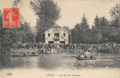 Lagny Jour De Fete Nautique (cliché rare