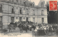 Fete De Poille 1908 Distribution Des Prix
