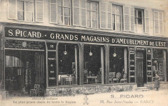 Nancy Magasin S.picard Magasin D'Ameublements Rue Saint Nicolas à Nancy