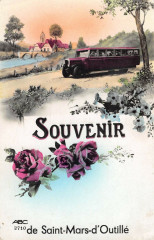 Souvenir De Saint Mars D'Outille Autobus -
													72 Sarthe
												