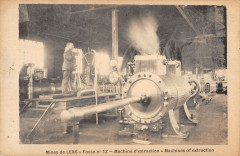 Mines De Lens Fosse N°12 Machine D'Extraction à Lens