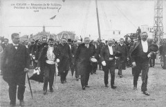Calais Reception De Mr Fallieres 1908 President De La Republique à Calais