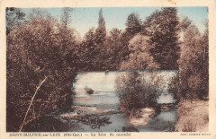 Saint Sulpice Sur Leze La Leze Cascade