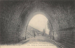 Le Cantal Sortie Du Tunnel Cote Du Lioran
