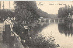 Melun Le Vieux Pont à Melun