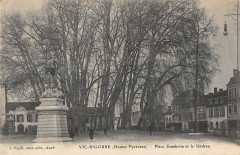 Vic Bigorre Place Gambetta Et Le Sindrex -
													65 Hautes Pyrénées
												