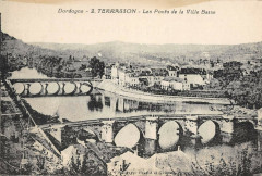 Terrasson Les Ponts De La Ville Basse