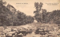Evaux Les Bains Vue Prise Au Dela Du Moulin Bodeau -
													23 Creuse
												