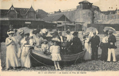 Le Crotoy Le Casino Et Feu De Maree au Crotoy