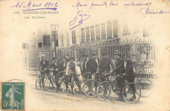 Enghien Les Bains Les Cyclistes à Enghien-les-Bains