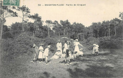 Brighton Plage Partie De Croquet -
													80 Somme
												