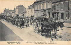 Amiens Passage De L'Armee D'Afrique à Amiens